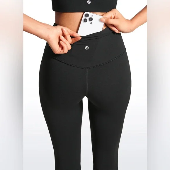 Butterluxe High Waist Flare Pocket Leggings 30.5" - Picture 3 of 4